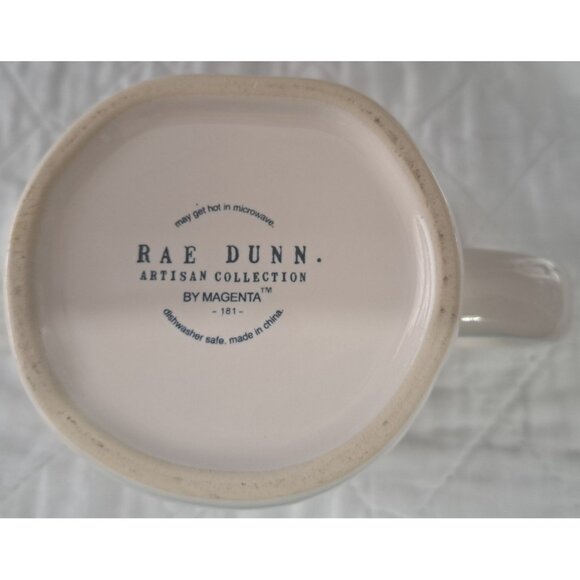 Rae Dunn Artisan Collection By Magenta "World's Best Teacher" Mug Porcelain - Picture 5 of 6